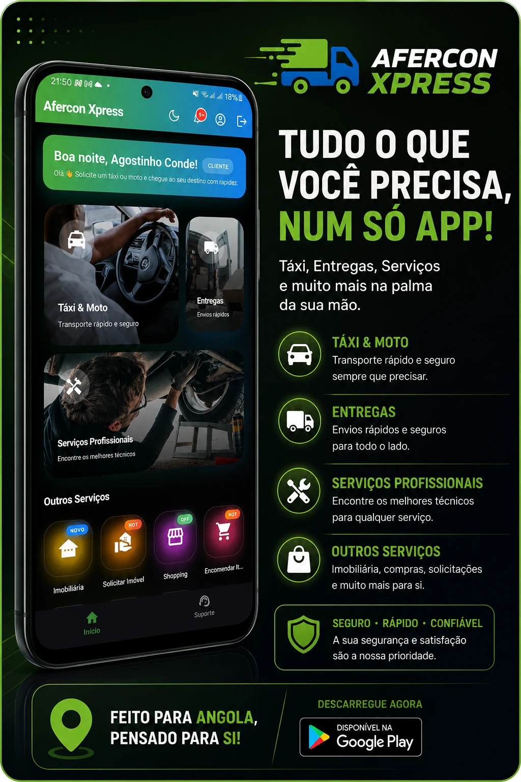 Afercon Xpress screenshot